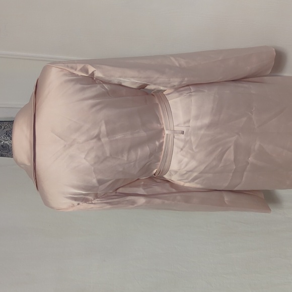 NWT Naked Wardrobe Gloss Boss Satin Coat - Picture 7 of 12